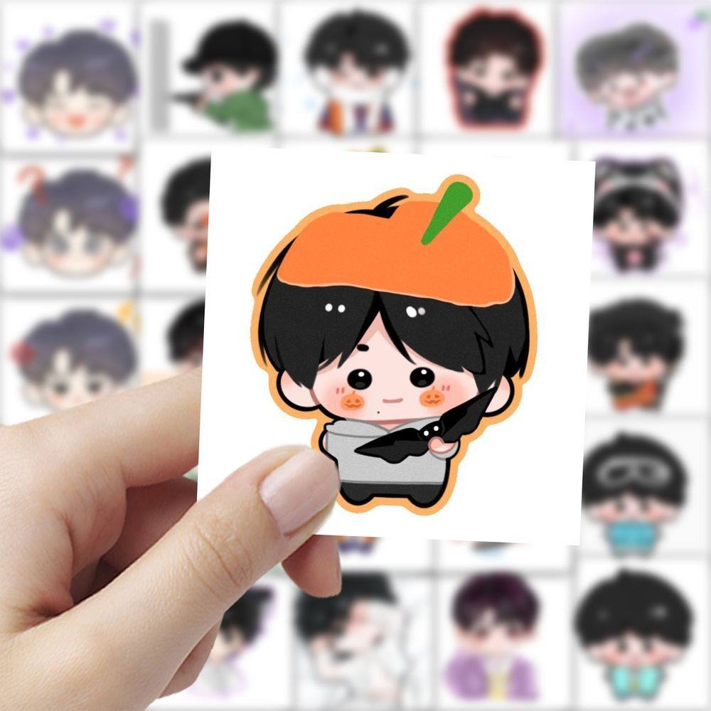 118张Q版马嘉祺 贴纸卡通可爱装饰桌面手机手账笔记本贴画,淘宝优惠券,粉丝福利购,淘宝优惠卷