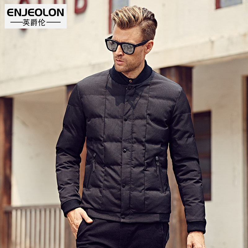 英爵伦 2018新款流行 男士冬季棉衣 冬装外套棉