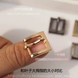 DIY -сплавные аксессуары для упаковки маленькая игольчатая пряжка [подходит для использования кожи шириной 1 см]