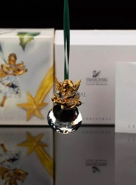 SWAROVSKI施华洛世奇1998圣诞天使摆挂件ChristmasXmas219873礼物