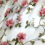 Кружевная ткань, трехмерное шифоновое свадебное платье, с вышивкой