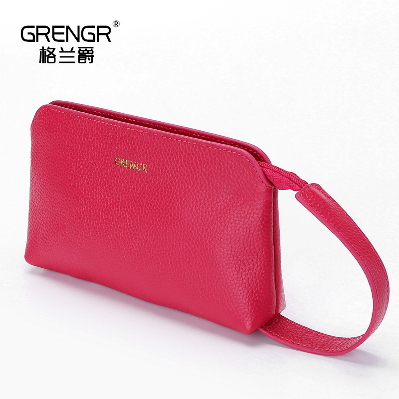女2020新款日韩长化妆包真皮零钱包 格兰爵钱包