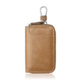 Мужская вместительная и большая ключница с молнией, картхолдер, универсальный брелок