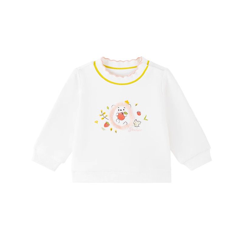 英氏童装儿童长袖上衣纯棉T恤春秋款卫衣男女童打底衫宝宝套头衫,淘宝优惠券,粉丝福利购,淘宝优惠卷