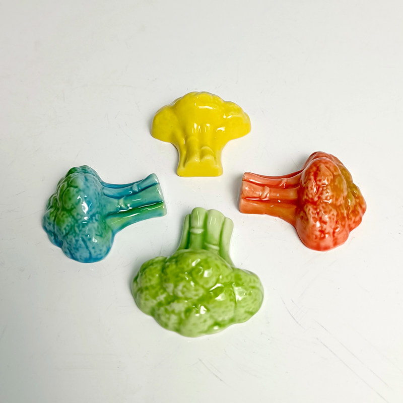 创意餐桌陶瓷筷子架笔托花菜新款可爱筷枕多色日式酒店家用,淘宝优惠券,粉丝福利购,淘宝优惠卷