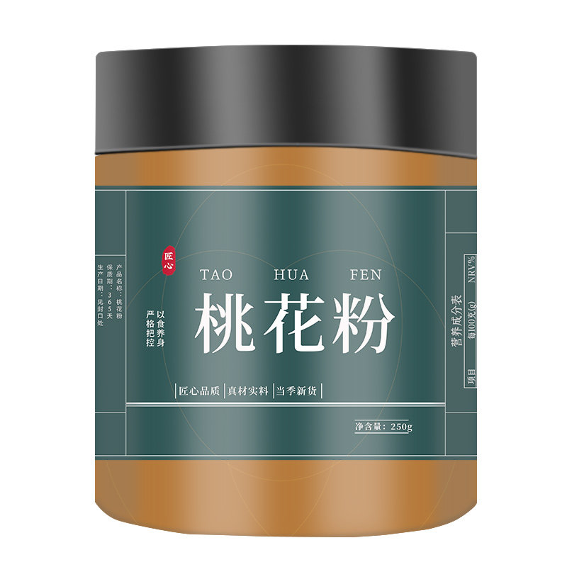 食用干桃花新花泡茶茶桃花粉 自然田园其他药食同源食品