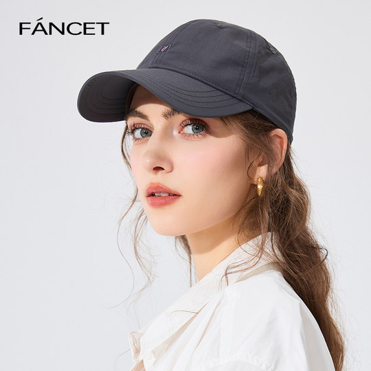 FANCET baseball cap women's summer new style waterproof breathable fabric duck cap casual versatile outdoor travel hat
