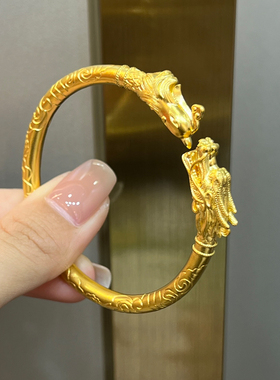 吉盟珠宝婚庆龙凤手镯