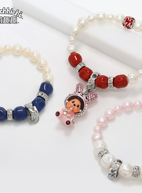 吊坠日韩风饰品红色手链新年礼物