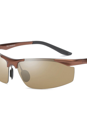 男士开车太阳眼镜时尚户外运动型太阳镜偏光墨镜送帽子男朋友礼物