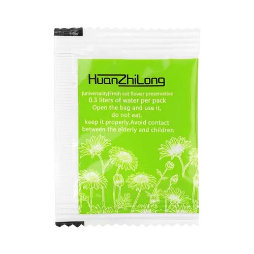 鲜花保鲜剂进口花之隆保鲜液营养液家用花店保鲜延长剂小袋装 - 图0