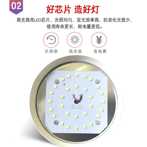 LED灯泡节能灯照明光源家用20W超亮螺口螺旋E27球泡防水大功率50W - 图1
