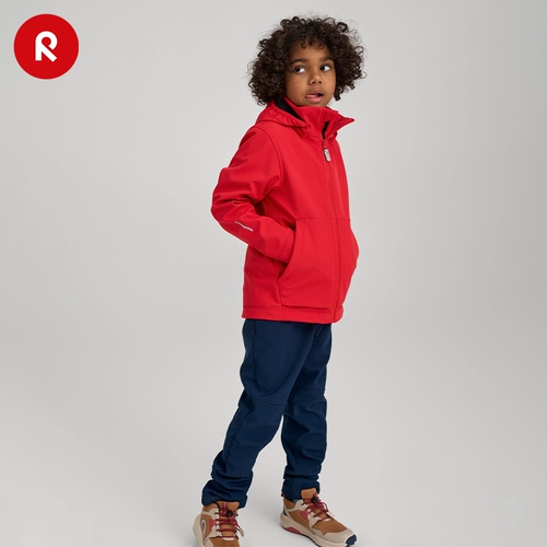 Reima, демисезонная детская ветрозащитная бархатная куртка подходит для мужчин и женщин, 2024 года, подходит для подростков