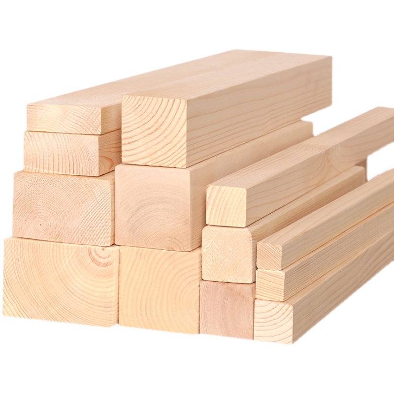 松木木方实木原木定制手工DIY木板家装吊顶龙骨隔断打磨木板木条