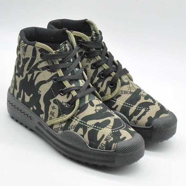 Winter thick-soled non-slip wear-resistant high-top men's and women's construction site shoes for the elderly working rubber shoes waterproof labor shoes