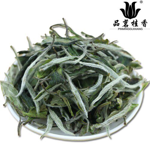 品茗桂香 高山白茶福鼎大白茶正宗明前陈年白牡丹2022袋装1000克 - 图0