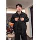 American bomber jacket for men in spring and autumn, high-end and handsome high street lapel baseball uniform
