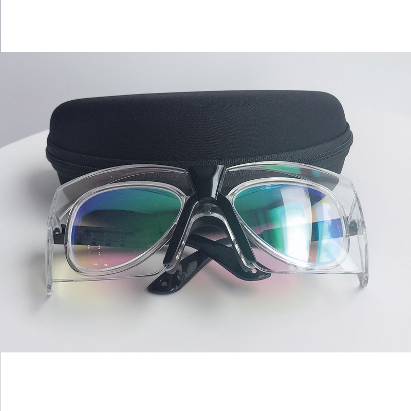 双层透明激光防护眼镜波长1064 532nm祛斑洗眉皮秒防辐射护目镜 - 图3