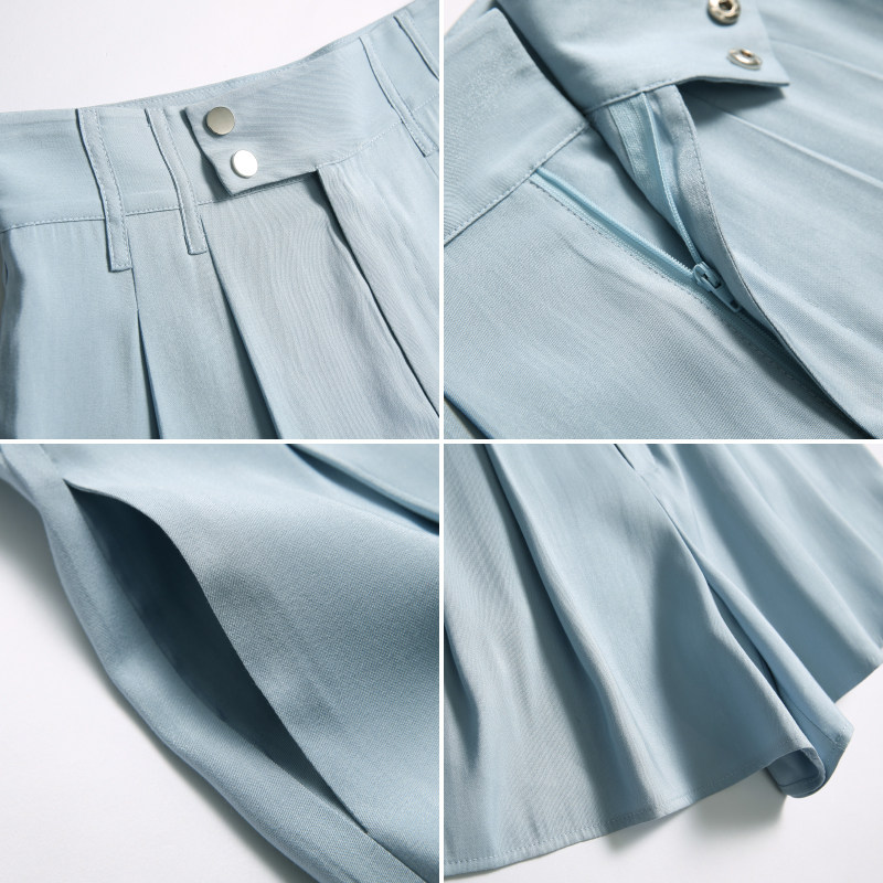 毛菇小象女夏宽松裤2020新款短裤 毛菇小象休闲裤