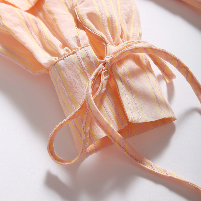 毛菇小象2020夏季新白色气质连衣裙 毛菇小象连衣裙