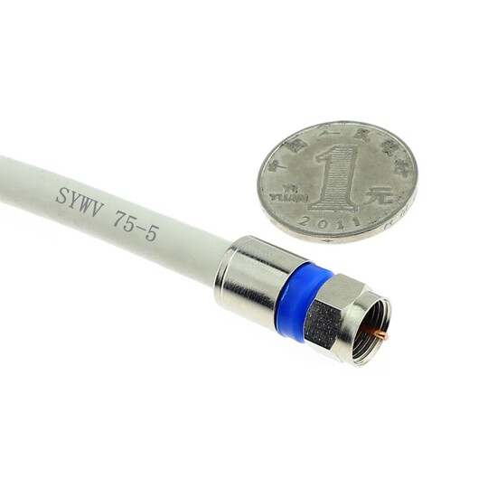 All copper 75-5 extruded f head 24 shield universal