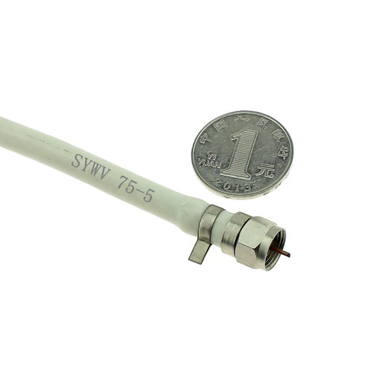 75-5F head British connector cable TV