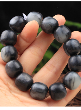 水墨手串新疆和田玉梵峙