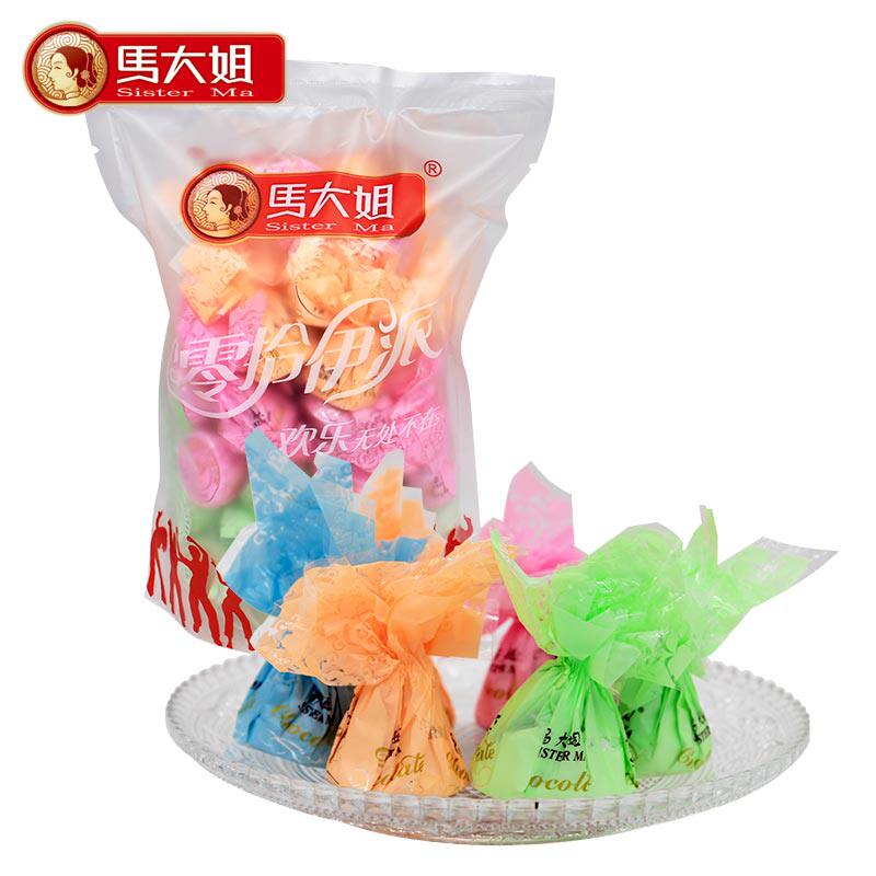 酒心马大姐酒精巧克力糖怀旧巧克力 斯凯诺食品夹心巧克力