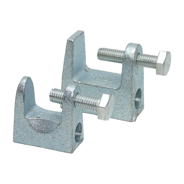 Galvanized cast iron tiger card tube card C-shaped steel hanging parts