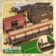 Mingxi Simulated Alloy Steam Track Model