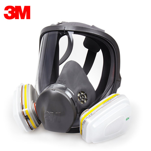 3M6800防毒面具全面罩喷漆专用防工业粉尘有机气体异味甲醛脸防护 - 图3