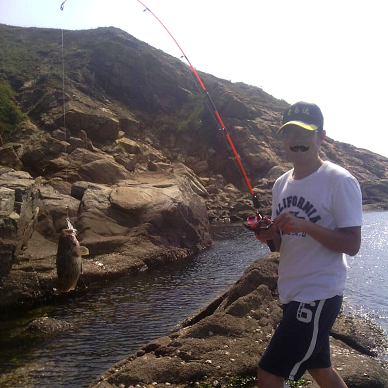 1.35m1.5米1.8米路亚竿套装 新手结实钓鱼竿绿色蓝色实心儿童鱼竿,淘宝优惠券,粉丝福利购,淘宝优惠卷