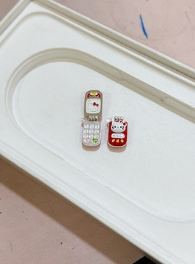 HelloKitty手机吊坠DIY配件