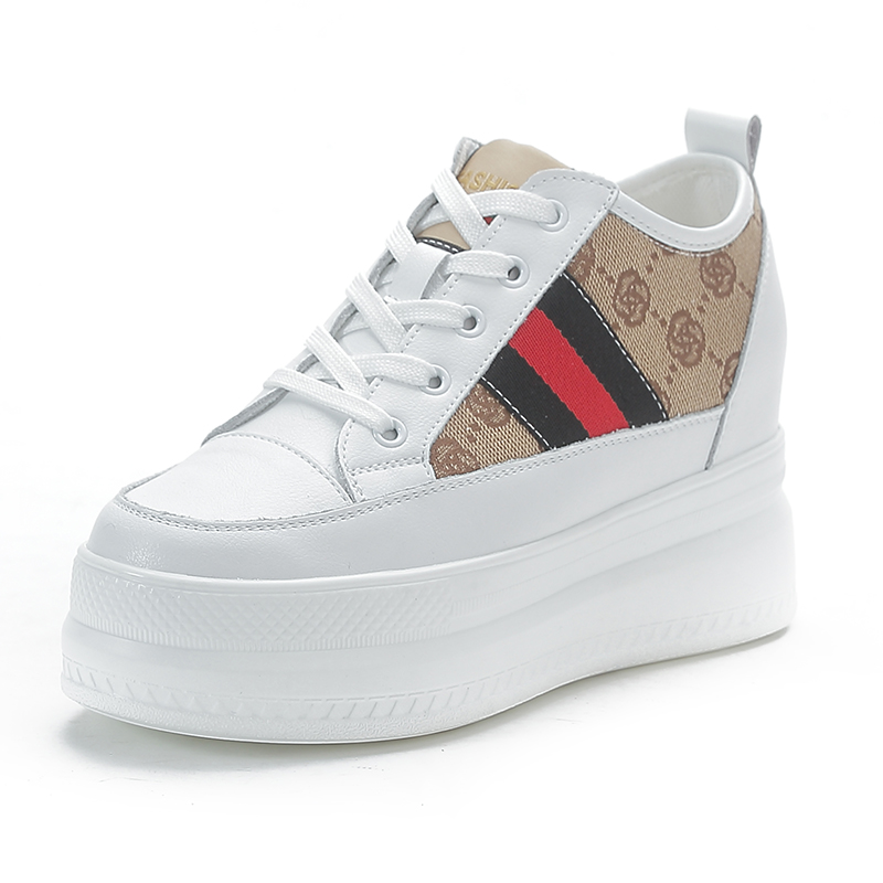 厚底鞋女小个子内增高女鞋10cm增高新款春秋高跟鞋网面透气小白鞋,淘宝优惠券,粉丝福利购,淘宝优惠卷