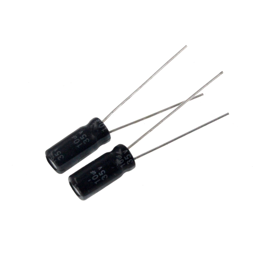 100只 电解电容 35V10UF 35V 10UF 体积5*11 - 图1