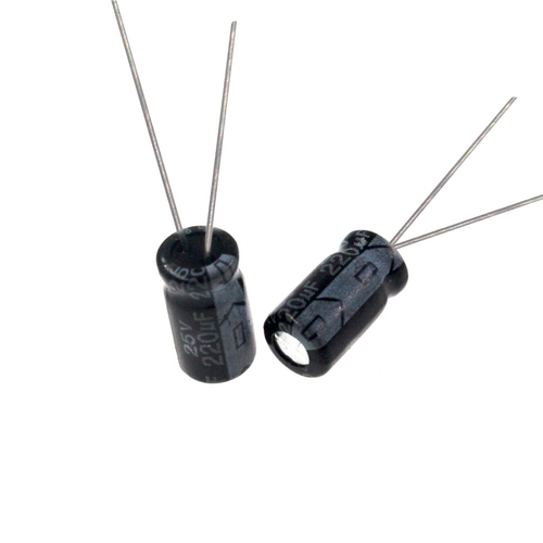 100只 电解电容 25V 220UF 25V220UF 6*11MM - 图3