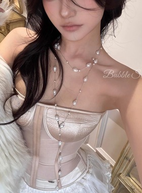 香软Crush长款满天星项链2025新