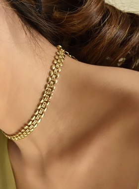 小众设计ins博主同款时尚质感镀