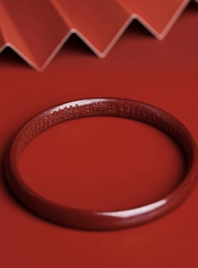 朱砂莲花心经平安镯女生节日礼物