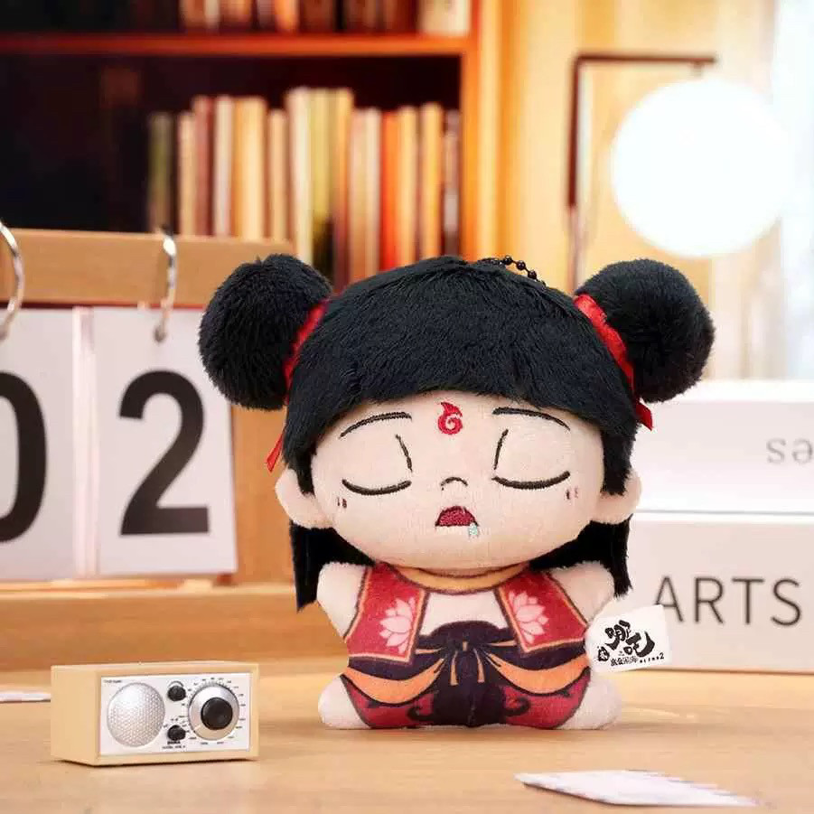 哪吒之魔童闹海哪吒系列毛绒挂件盲盒电影周边公仔玩偶摆件