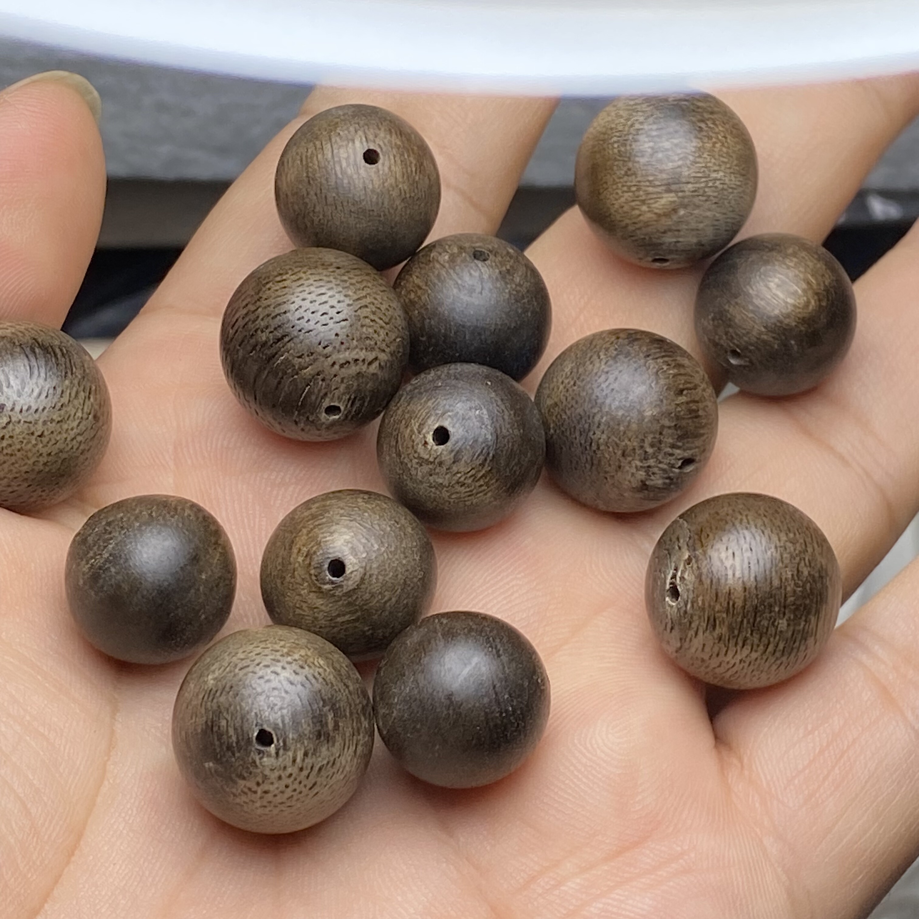 天然沉香木散珠子单颗圆珠水晶手串蜜蜡金刚菩提文玩diy配件配饰,淘宝优惠券,粉丝福利购,淘宝优惠卷