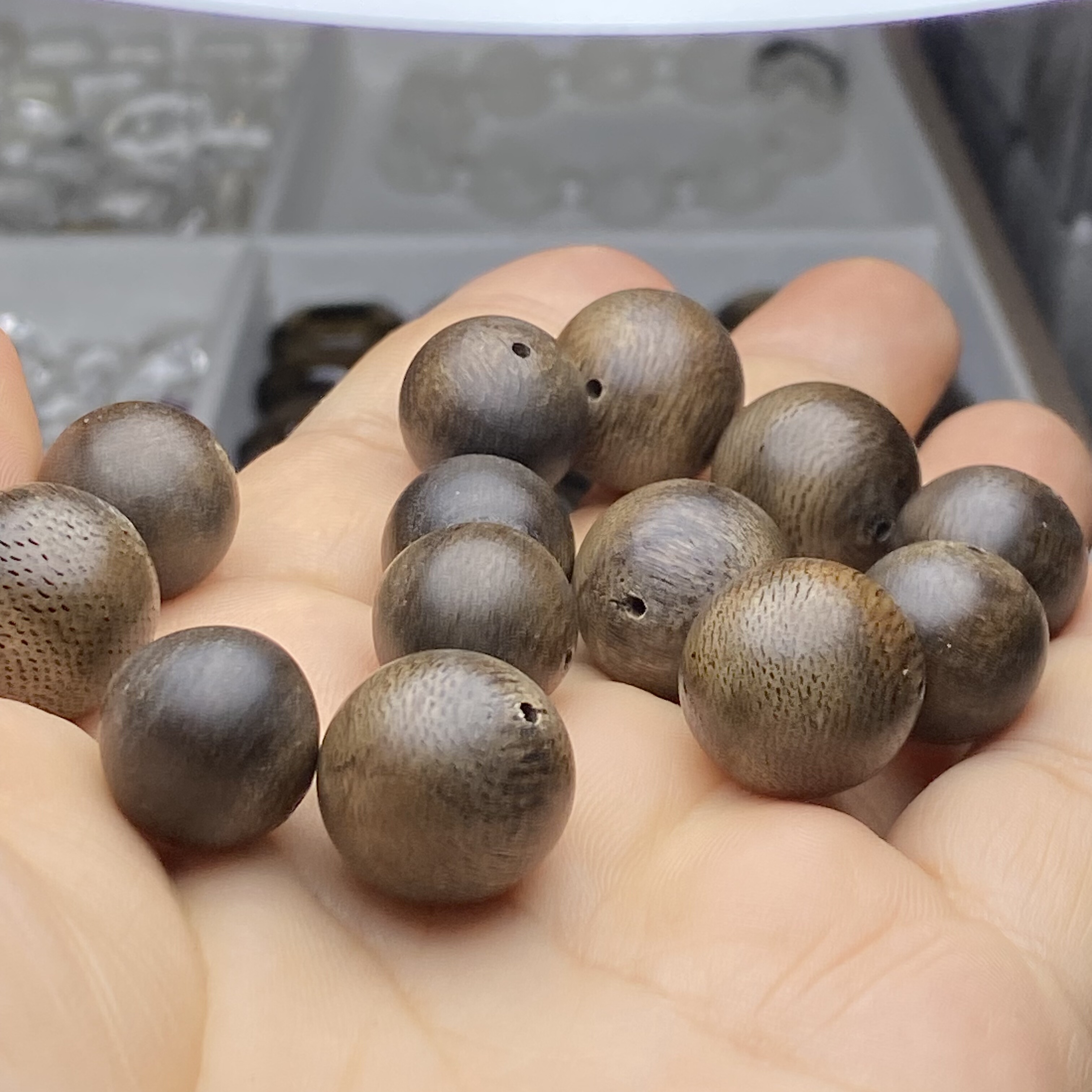 天然沉香木散珠子单颗圆珠水晶手串蜜蜡金刚菩提文玩diy配件配饰,淘宝优惠券,粉丝福利购,淘宝优惠卷