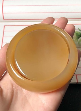 59圈口海洋玉髓套镯天然玛瑙草花