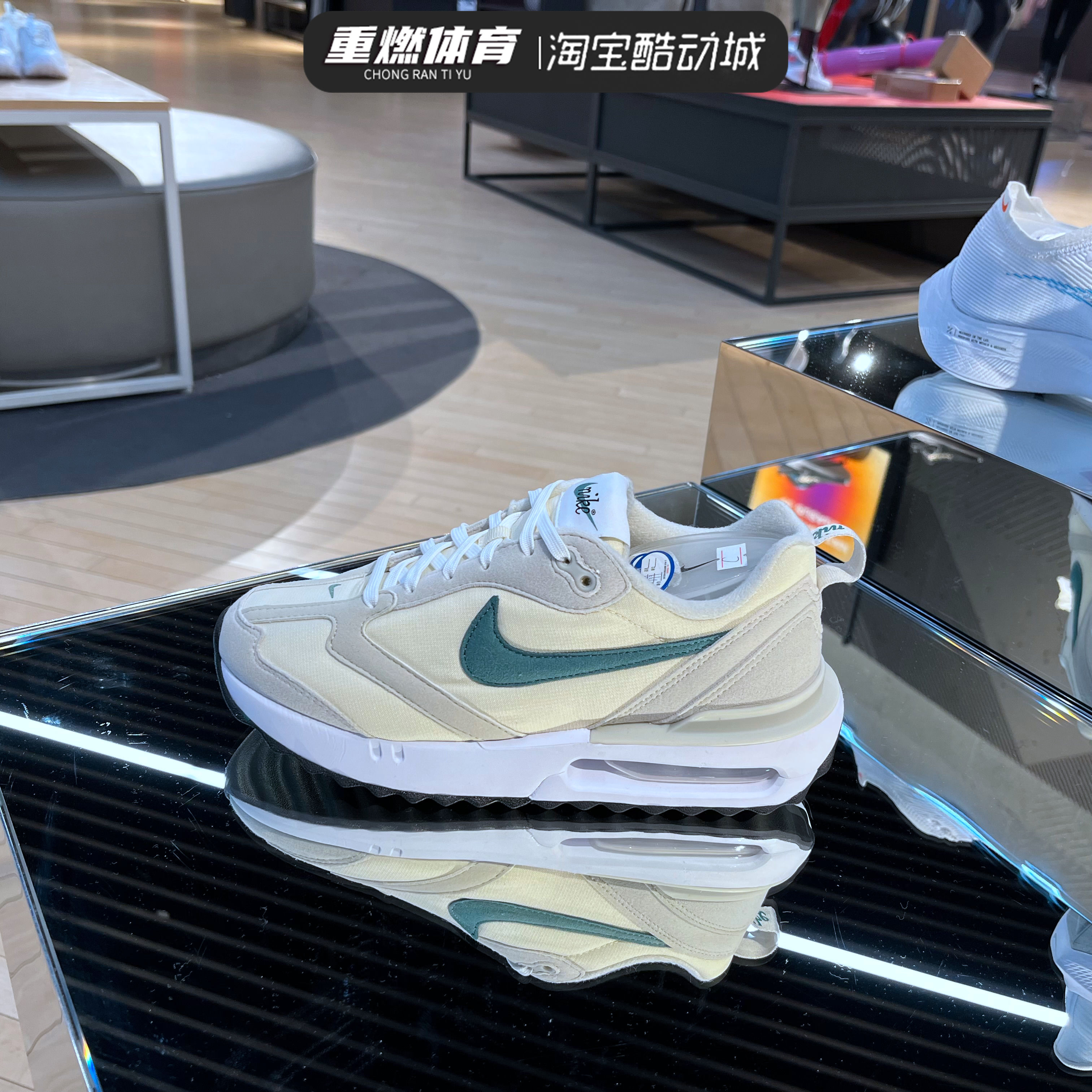 NIKE耐克女鞋2023春季新款AIR MAX DAWN气垫跑步休闲鞋DM8261-001 - 图0