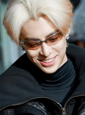 杨超越王鹤棣同款Y2K冷光墨镜