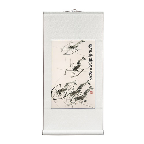 雅绣集湘绣成品纯手工刺绣卷轴软裱送客户送外宾便携礼物 - 图3