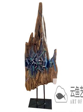 云鱼艺术中式禅意创意摆件