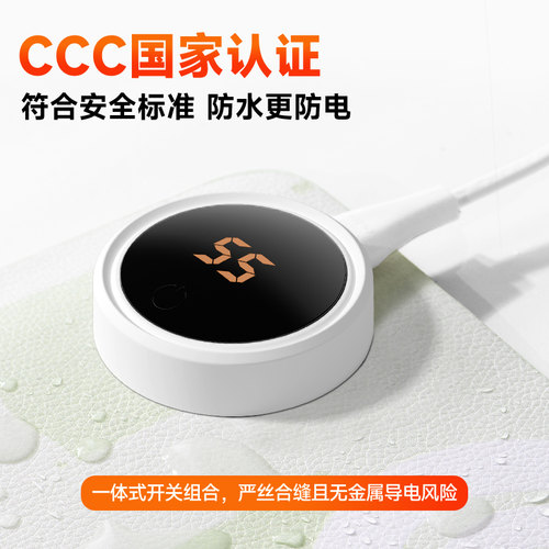 苏雅加热鼠标垫超大发热暖桌垫女生高颜值办公室桌面加热桌垫左侧开关冬天电脑键盘书桌垫子3C认证防水电热 - 图2