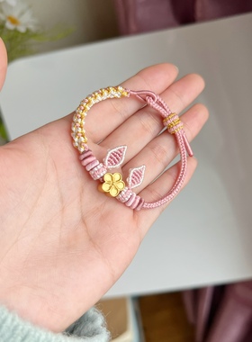 手工编织手绳闺蜜可穿饰品独特美