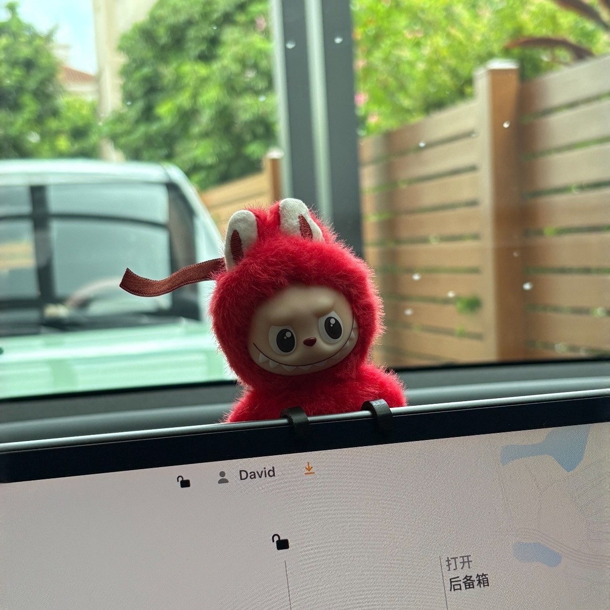 labubu4.0车载屏幕固定支架mini4代拉布布显示屏挂钩摆件电脑装饰,淘宝优惠券,粉丝福利购,淘宝优惠卷